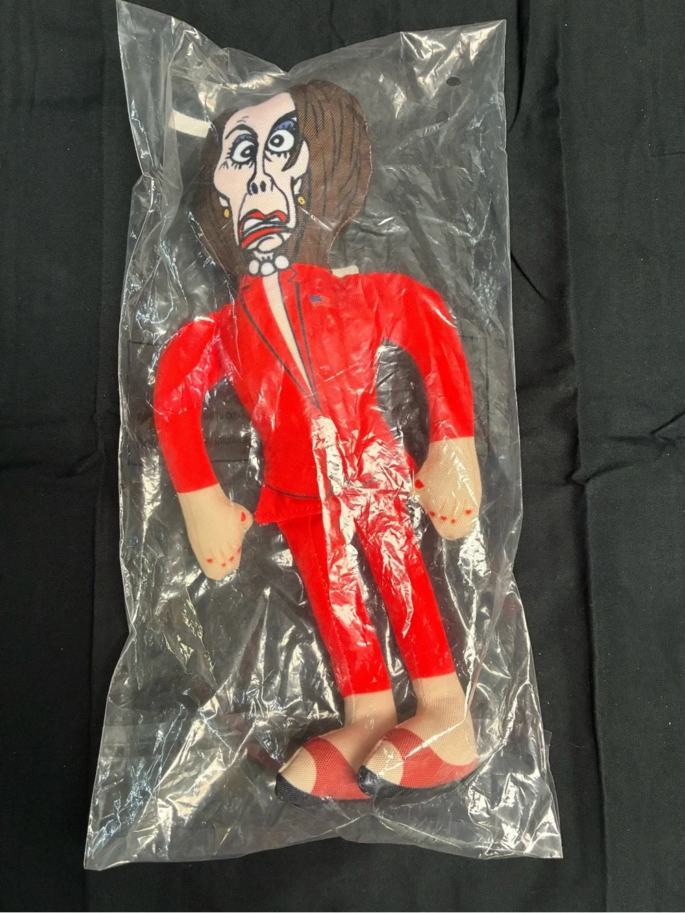 Republican Dogs USA Nancy Pelosi Dog Chew Toy with Squeaker